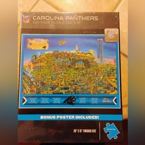 NFL Carolina Panthers 500 Piece Puzzle